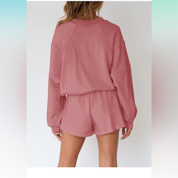 Pink Amazon Matching Set (Size Small) - Long Sleeve, Lounge, Sweats, Comfy - Picture 2 of 9